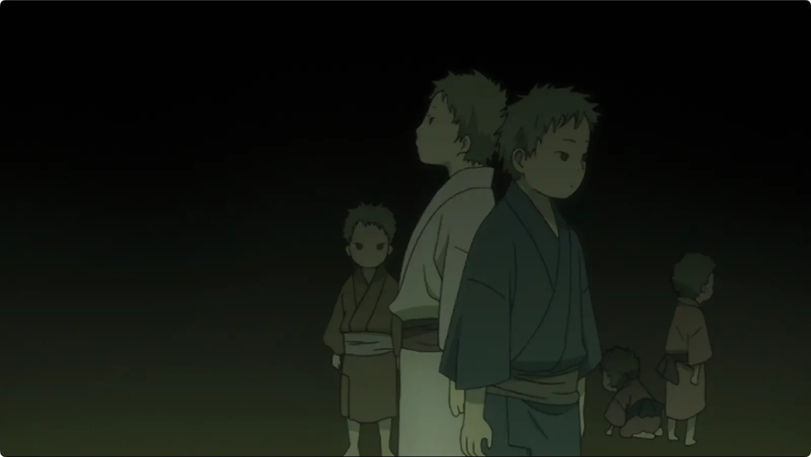 Mushishi S01E21: cotton changeling